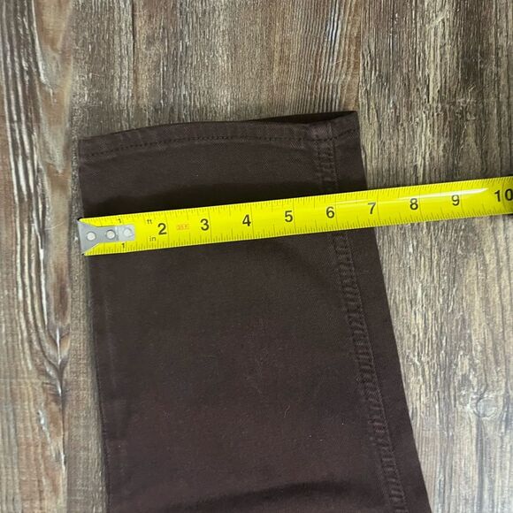 Fat Face Purple Mid Rise Cleo Canvas Barrel Leg Chinos Size 4 - Picture 6 of 12